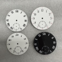 LAJEX Service de Restauration Personnalisée de Cadrans de Montres Anciennes, Cadran de Montre en Alliage 43MM, Renouvellement Artisanal