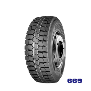 12R22.5 Tubeless Truck Tires <b>for</b> Long Haul Transport, 16PR TBR Radial Tyres <b>for</b> Drive Steer <b>Trailer</b> Applications - Product Image 3