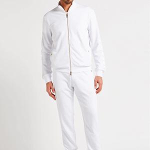 Ensemble de jogging d'hiver pour homme, imprimé, respirant, léger, avec fermeture éclair double curseur, survêtement de sport, de football, logo d'équipe, vente en gros - Product Image 2