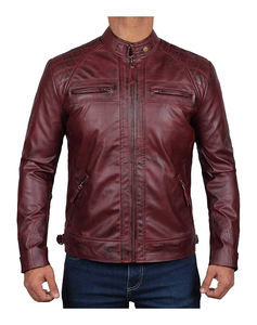 High Street <b>Mens</b> Genuine Lambskin Leather Jacket <b>Black</b> Biker Style Motorcycle Jacket Custom <b>Real</b> Leather jacket for <b>men</b> - Product Image 1