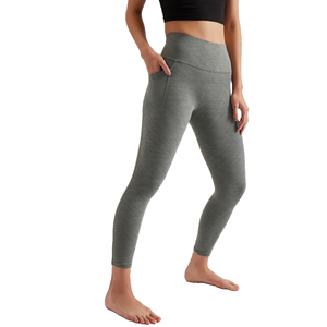 Mallas de cintura cruzada Premium de alta calidad para mujer, pantalones transpirables personalizables a precios razonables - Product Image 1