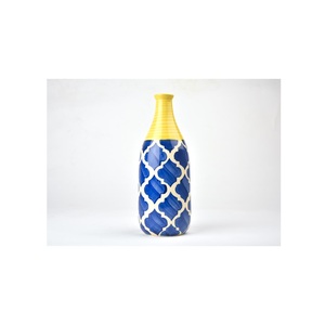 แจกันโลหะอเนกประสงค์สุดสร้างสรรค์สำหรับตกแต่งห้องของตกแต่งบ้านทำด้วยมือในราคาที่ถูกที่สุดจากผู้ผลิตในอินเดีย - Product Image 2