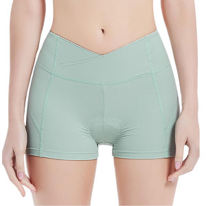 Shorts Deportivos para Mujer de Color Sólido, Transpirables, Ecológicos, de Spandex/Poliéster de Alta Calidad, Hechos en Pakistán, Servicio OEM, Venta al Por Mayor - Product Image 1