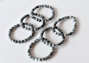 Pulsera de Cristal Ojo de Gato Natural de 8mm, Piedra Semipreciosa para Meditación - Product Image 5
