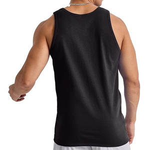 Lot de débardeurs, débardeurs en coton de poids moyen, chemises sans manches, vêtements de sport, veste de compression musculaire, débardeur pour la musculation - Product Image 3