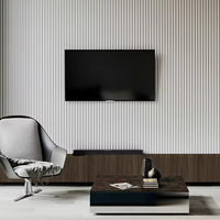 Gabinete de almacenamiento de TV de madera de lujo sólido modular personalizado moderno Premium directo de fábrica adecuado para sala de estar