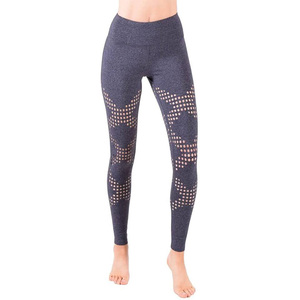 Mallas personalizadas de gimnasio para mujer, leggings transpirables, talla personalizada y diseño, color negro liso - Product Image 4