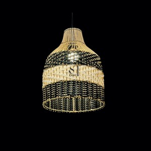 High Quality Eco-Friendly Handmade Rattan Pendant Lighting Cover Modern Design <b>Hanging</b> <b>Lampshade</b> for Home Decoration Kitchen - Product Image 6