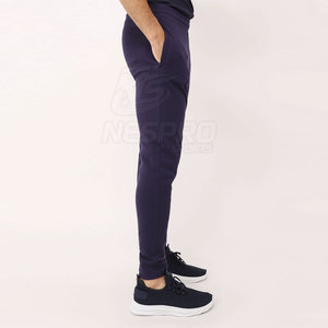Cómodos, ligeros, rectos, informales, oscuros, pantalones de chándal para hombres, 100% algodón, transpirables, ecológicos, para invierno y exteriores - Product Image 2