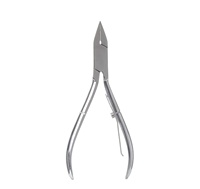 Kit professionnel de coupe-ongles en acier inoxydable forgé à haute température pince podiatrique à tête droite pour les doigts