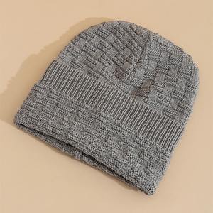 Gorro de Invierno Tejido Largo OEM para Hombre, Gorro Cálido Informal, Gorro de Punto Personalizado de Talla Grande, Gorro de Invierno para Hombre - Product Image 6