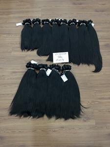 Produit le plus vendu Extensions de cheveux humains vietnamiens bruts Faisceaux de cheveux raides à cuticules alignés Super Double dessiné Prix d'usine - Product Image 5