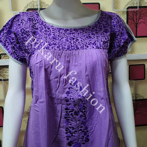 Vestido largo Midi para mujer, vestido elegante bordado a la moda para mujer, cuello redondo, manga corta, liso, 2025, vestido Midi para mujer - Product Image 1