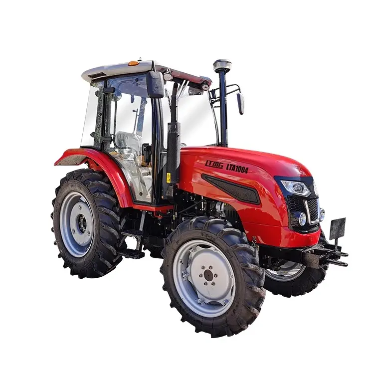 Kullanılmış Massey ferguson traktörleri yükleyici ve kazıcı ile ku bo ta kompakt traktör