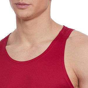 New Custom Made Fitness Sports <b>Gym</b> Clothes 100% Cotton breathable Sleeveless Fitted <b>Men</b> Wholesale <b>Tank</b> <b>Top</b> for <b>Men</b> - Product Image 5