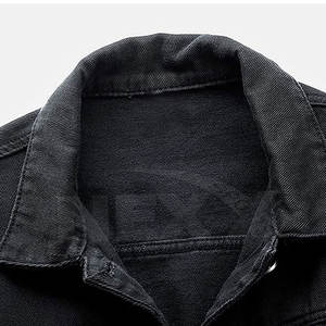 Veste en jean décontractée de haute qualité pour femmes veste en jean à quantité minimale de commande bas nouveauté vestes en jean pour hommes et femmes vente en gros de vestes en jean personnalisées - Product Image 3