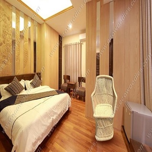 โมเดิร์นสไตล์วินเทจขายส่งราคาไม้ไผ่Caneนั่งเก้าอี้สําหรับห้องนั่งเล่นสวนCafe Pubร้านอาหารเก้าอี้ - Product Image 1