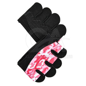 Guantes Deportivos Personalizables Antideslizantes sin Dedos para Hombres y Mujeres, Guantes de Neopreno para Entrenamiento Físico con Palma Reforzada - Product Image 3
