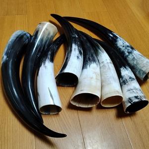 Handmade Viking Medieval Drinking Horn Real Natural Buffalo Horn with Leather <b>Holster</b> Eco-Friendly Handcrafted in India - Product Image 1