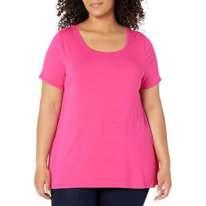 Sporty <b>women</b> <b>T</b> <b>shirt</b> with quick dry breathable fabric offering perfect fit for training yoga jogging and active routines - Product Image 1