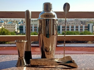 ชุดบาร์โลหะหรูหรา108-12ชิ้นชุดเชคเกอร์คอกเทลที่ทันสมัยพร้อมคอลเลกชันเครื่องทำจากบาร์ระดับพรีเมียม - Product Image 5