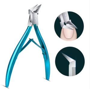 Hot Sale Professional High Quality <b>Nail</b> Clippers Curved Blade Cuticle Nippers Mess-Free Manicure and Tool <b>Hand</b> <b>Nail</b> Care - Product Image 2