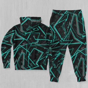 Ensemble de survêtement de sport personnalisé pour homme, sublimation, entraînement sportif, manches longues, léger, deux pièces, pour la course à pied, la salle de sport, le fitness, les activités de plein air - Product Image 6
