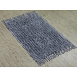 พรมทอผ้าฝ้ายคุณภาพสูง ลายโอเวอร์ทัฟท์ เป็นมิตรกับสิ่งแวดล้อม ซักได้ เหมาะสำหรับห้องนอนและห้องรับประทานอาหาร - Product Image 3