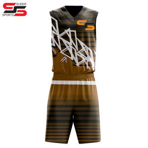 Uniforme de Baloncesto Personalizado por Sublimación, Traje Transpirable para Adultos con Uniforme de Equipo Impreso, MOQ Bajo, Ropa y Uniformes de Baloncesto - Product Image 5