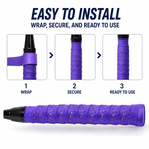 Cinta de Agarre Sintética Premium para Raquetas de Bádminton/Pickleball P&P PP-STK con Sensación Suave al Tacto - Product Image 3
