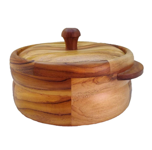 Collection exclusive de casseroles et marmites en bois disponibles Nouvelle gamme de hot pot Fournisseur en gros gardant les aliments au chaud - Product Image 3