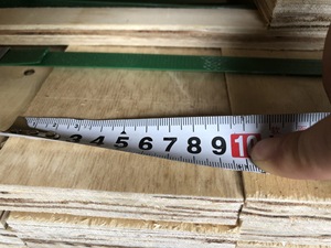 Madera Contrachapada de Eucalipto (LVL) para Uso en Interiores, Espesor 11 mm 120 mm - Product Image 2