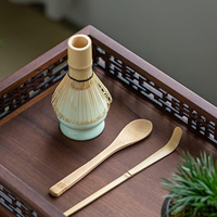 Ensemble de fouet Matcha outil en bambou Chasen cuillère traditionnelle Chashaku cuillère à thé Chashaku support Chasen reste boisson en céramique naturelle