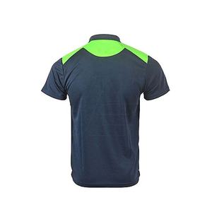 Polo homme 100% coton léger coton mercerisé avec léger éclat classique fermeture à 3 boutons avec ton de marque - Product Image 2