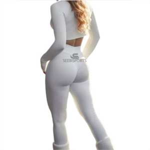 Nuevo diseño de la mejor calidad, conjunto de ropa deportiva para mujer, conjunto de ropa de yoga transpirable para mujer con material de alta calidad - Product Image 2