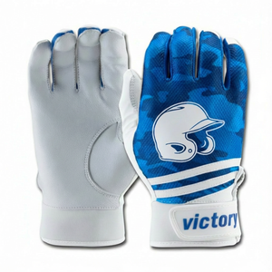 ถุงมือตีเบสบอลแบบกำหนดเองพร้อมโลโก้  ขายส่ง  ฝ่ามือหนัง  ผ้าเนื้อยืดสูง  ถุงมือตีซอฟต์บอลสำหรับทุกสภาพอากาศ - Product Image 1