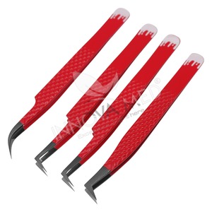 Pinzas de belleza de marca privada, pinzas de pestañas de acero inoxidable para pedidos al por mayor, proveedor de Pakistán de pinzas profesionales para pestañas - Product Image 1