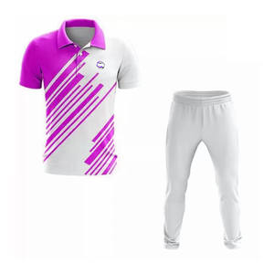 Latest Design 100% Polyester Cricket Jersey And Pant Cricket Uniform <b>Cheap</b> Price Cricket Uniform - Product Image 1