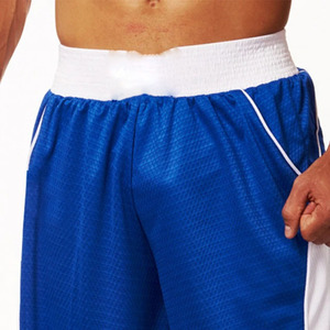 Pantalones cortos de boxeo Cintura elástica ancha tela de satén ligero diseño duradero perfecto para partidos y sparring Pantalones cortos de boxeo - Product Image 6