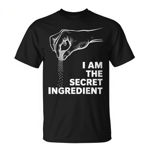 T-shirt da cuoco da cucina per uomo con design 'Im the Secret Ingredient' - Product Image 2
