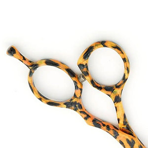 High Quality Stainless Steel 420 Manual <b>Thinning</b> Shears for Barber Salon Use Printed Manicure Pedicure Customizable Logo - Product Image 6