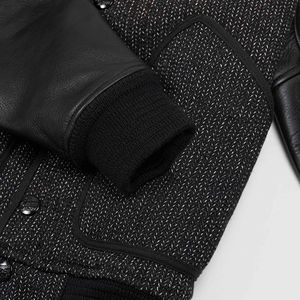 Tout nouveau de haute qualité sur mesure en gros vierge Varsity vestes nouvelle mode hiver Varsity veste personnalisée hommes Letterman veste - Product Image 4