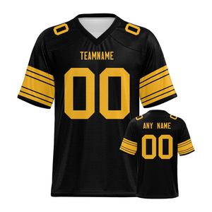 Camiseta de Fútbol Sublimada en Oferta, Camiseta de Práctica Personalizada, Camiseta Deportiva Cosida, Uniforme de Fútbol Americano Sublimado - Product Image 1