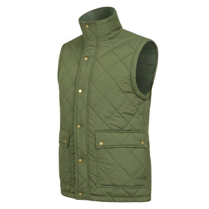 OEM Venta al por mayor de peso ligero de los hombres acolchado Puffer chaleco chaqueta transpirable sin mangas de invierno prendas de vestir exteriores de secado rápido de lona impermeable - Product Image 6