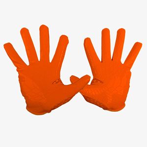 Guantes de fútbol de agarre adhesivo con cierre ajustable trasero de malla diseñados para la práctica de rendimiento y la personalización del club - Product Image 3