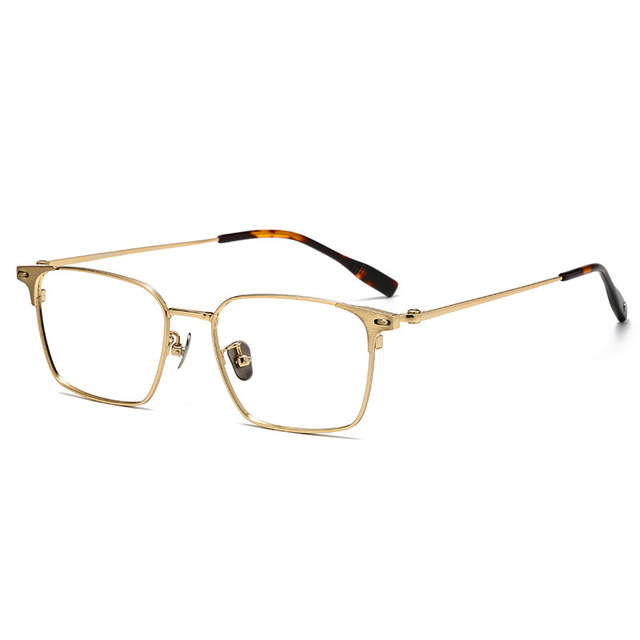 Lightweight High-Quality Japanese Titanium IP Optical Frames Pure Titanium Glasses Frames for Business Men 2024