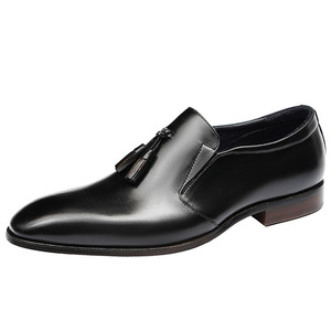 Chaussures décontractées en cuir italien pour hommes 2025 - Style haut de gamme, antidérapantes, formelles, pour le bureau, les mariages - Product Image 5
