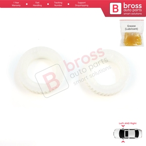 Moteur d'actionnement de rétroviseur latéral gauche et droit BGE739 pour réparation de l'engrenage, compatible Sonata MK7 LF 2014-2017 87620-C2060 - Product Image 2