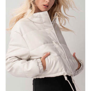 Chaqueta Acolchada para Mujer, Color Personalizable, Diseño Acolchado, Invierno, Elegante, Cálida, Transpirable, Rellena de Algodón - Product Image 2