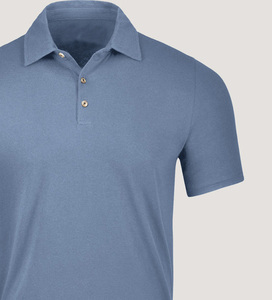 Camisetas de hombre Polo manga corta antiarrugas 100% algodón Casual tejido camiseta OEM polos, Polo camiseta - Product Image 2
